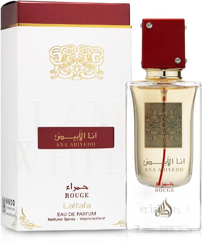 Lattafa Ana Abiyedh Rouge 60ml eau de parfum - Emy Make Up