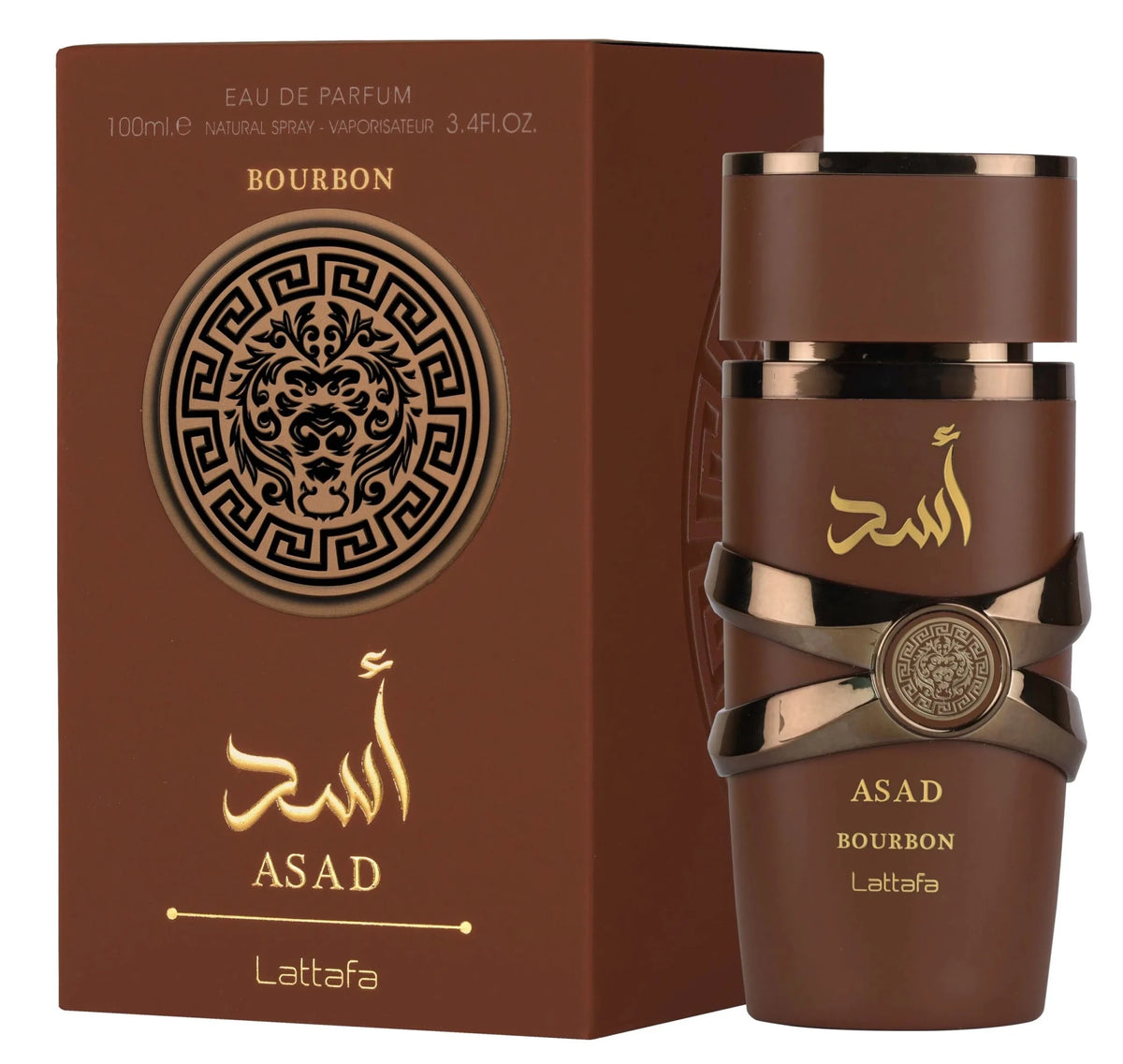 Lattafa Asad Bourbon 100ml Edp - Emy Make Up
