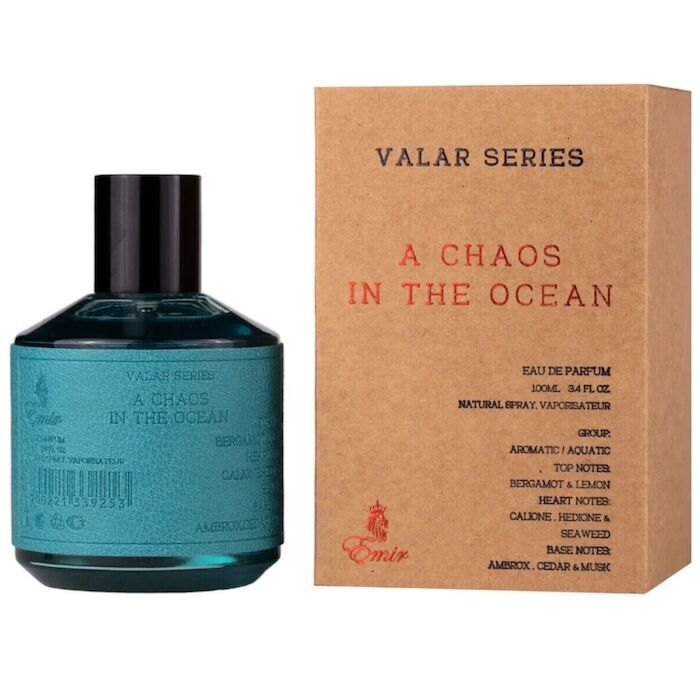 Paris Corner EMIR VALAR SERIES A CHAOS IN THE OCEAN 100ml eau de parfum - Emy Make Up