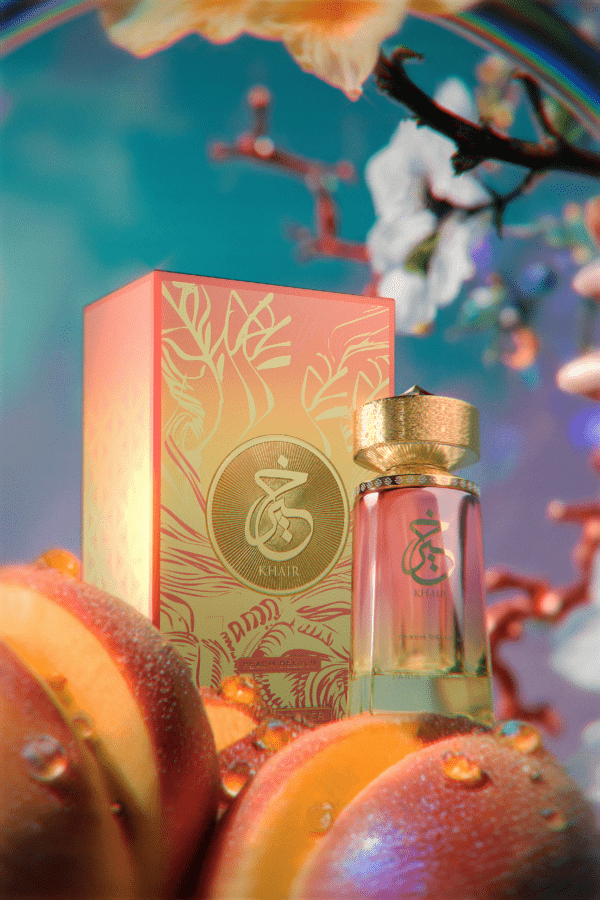 Paris Corner khair Peach Delulu 100ml edp - Emy Make Up