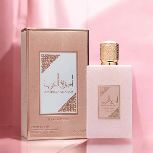 Asdaaf AMEERAT AL ARAB Prive Rose 100ml EDP - Emy Make Up